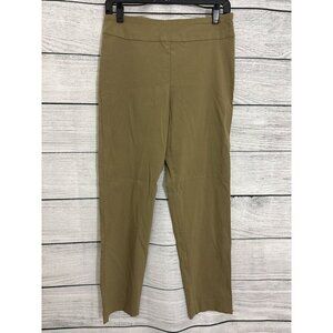 Krazy Larry Stretch Khaki Cropped Pants Size 12